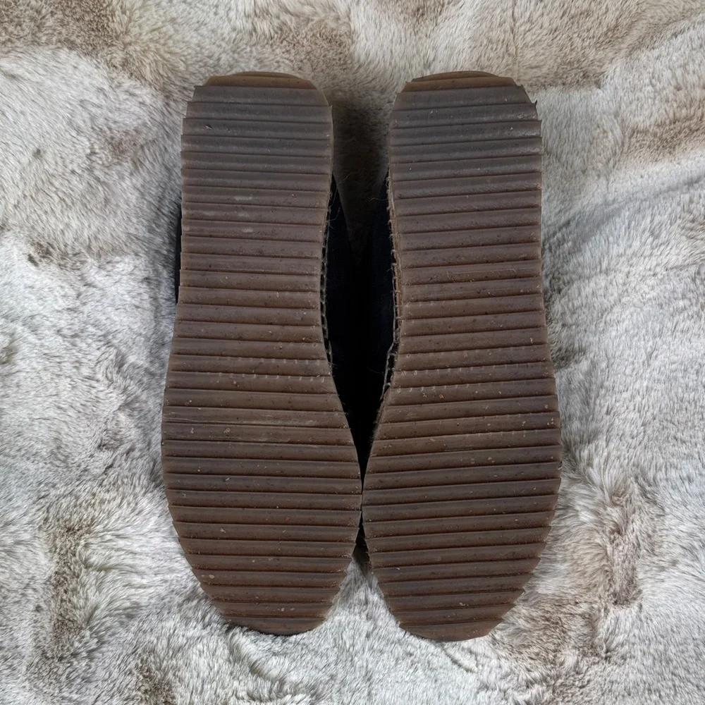 Rag & Bone Black Suede Espadrille Sneaker Loafers
